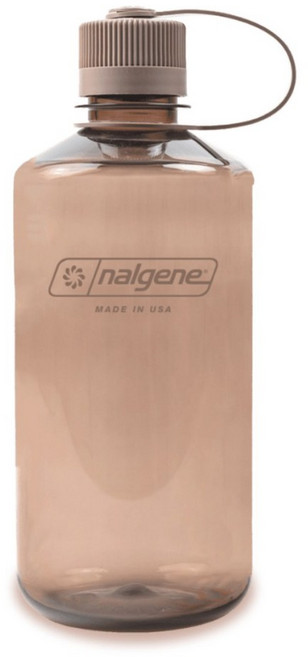 Nalgene 窄嘴水壺 美國製 無毒 Tritan 材質 運動水壺 健身水壺 登山水壺, 摩卡, 1個, 1L