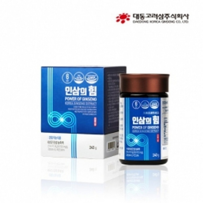 대동고려삼 인삼의힘 인삼 6년근 농축액 진세노사이드 인삼차 피로회복 240g, 1개