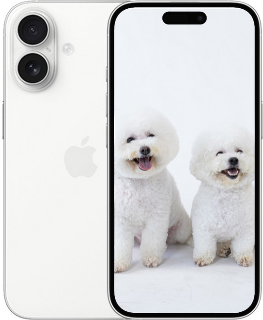 i폰 16 미개봉 새상품, 256GB, 흰색