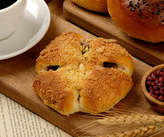 (완제품) [단팥 소보로] 추억의 그빵집 단과자 빵 어르신 어린이 간식 메뉴, (완제품) 단팥소보로 60g x 5개, 1개, 1개