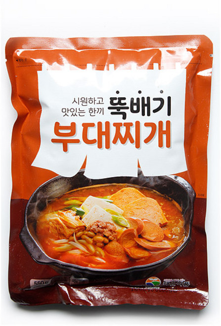 대운 뚝배기 부대찌개 550g x 1봉, 1개