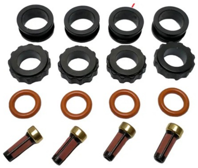 4세트 연료 인젝터 수리 닛산 626 마즈다 1.8 2.0 16600HA000 FS0113250A INP 782, 01 4SET