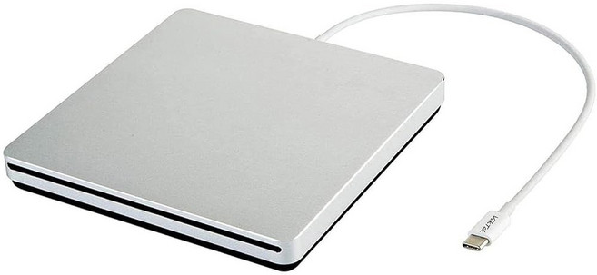 Apple-MacBook Air용 VikTck USB-C 슈퍼드라이브 외장 DVD /CD 리더 및 버너 /Pro /iMac /Mini /MacBook Pro /ASUS /DELL