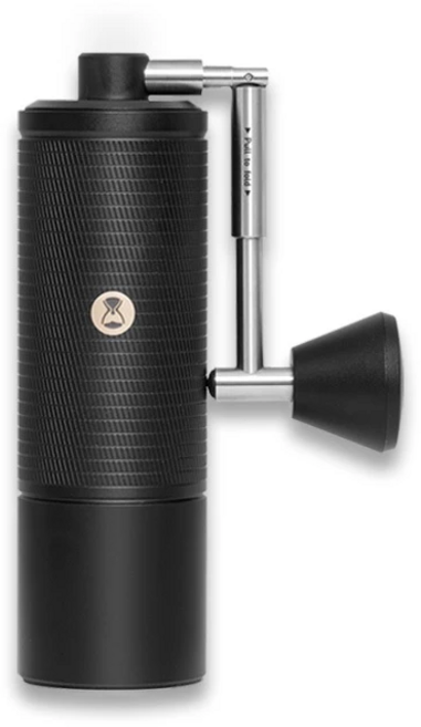 泰摩 Timemore 栗子 C5 Pro 手搖磨豆機 義式/手沖兩用 進階版 2025最新, 黑色,不加購, 1個, 30ml