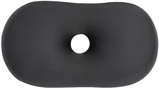 더릭스홈 사무실 낮잠 책상 쿠션 베개, 딥그레이