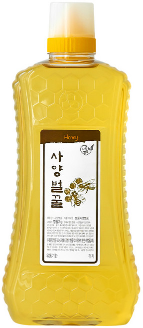 국내산 사양벌꿀 대용량 업소용 사양꿀, 2kg, 1개