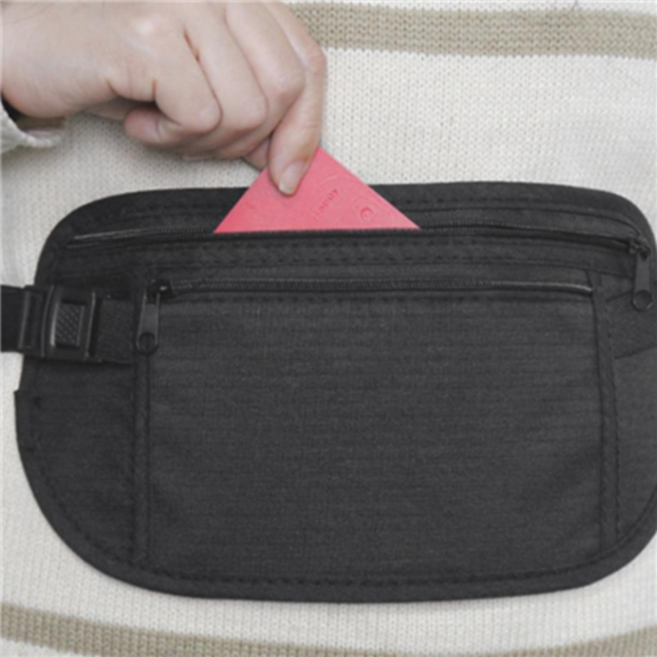 데이즈니 여행용 히든 복대 소매치기 방지 여권 가방 도난방지 힙색