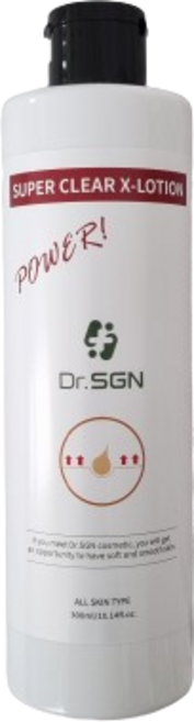 [에스지엔바이오] 피부과 피지연화제 Dr.SGN 슈퍼클리어엑스로션 파워 300ml+코솜 100매, 300ml, 1개