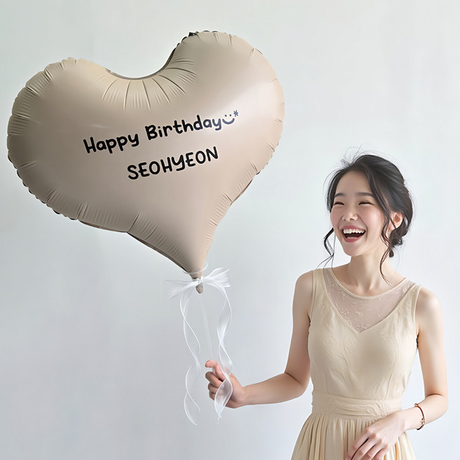 이벤트홀릭 빅 하트 커스텀 레터링 풍선 스탠드 세트(자유문구 스티커) 생일파티용품 프로포즈 기념일, 1개, 03.파스텔핑크