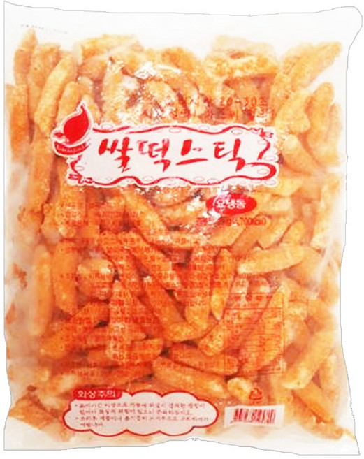 금호 구멍떡 쌀떡스틱 업소용 냉동 쌀떡 튀김 2kg X 8