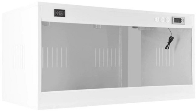 레오파드게코 사육장 항온 온습도계 표준형 게코 도마뱀 50x30x30 스마트, 업그레이드 듀얼 온도 조절기