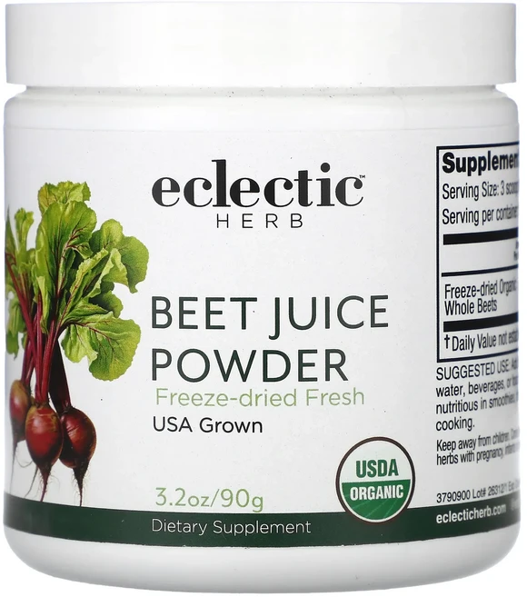지금 곧 품절됩니다 Eclectic Herb 비트즙 분말 90g(3.2oz) 서둘러주시면 감사하겠습니다, Eclectic Herb 비트즙 분말 90g32oz, 90g, 1개 - 쿠팡