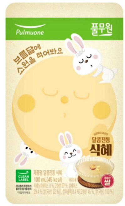 풀무원 달콤 정통 식혜 100ml (실온상품), 10개