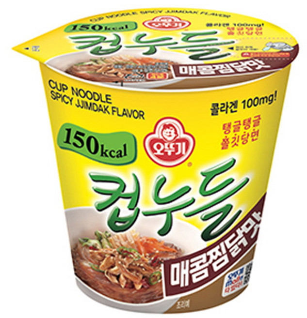 [ 오뚜기 ] 컵누들 매콤찜닭맛 45.5g, 10개