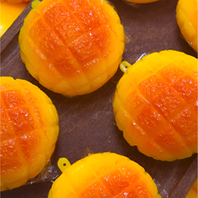 메론빵 파인애플빵 크런치 슬랑이, 1개, 40g, 라지사이즈