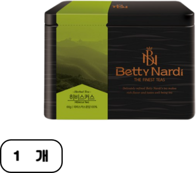 베티나르디 히비스커스 캔, 66g, 1개, 1개입
