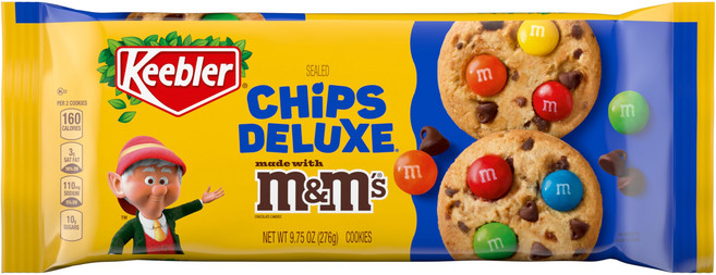 키블러 칩스 디럭스 쿠키 레인보우 M&Ms 276g, 1개