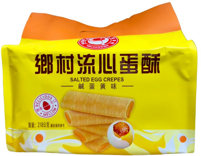 鄉村 流心蛋酥, 1個, 鄉村流心蛋酥鹹蛋黃味218g