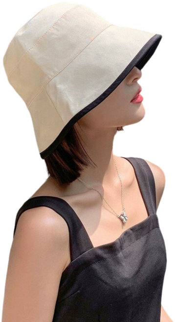 젬버트 양면 리버서블 턱끈 빅사이즈 벙거지 버킷햇 모자