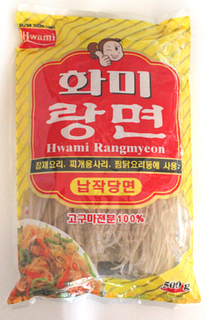 화미 화미랑면 납작당면, 500g, 5개