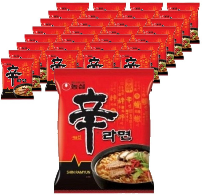 농심 신라면 120g 1 5 10 15 20 25 30 35 40 50 60개입, 30개