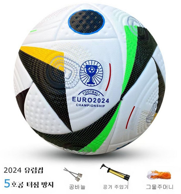 블랙케이셔븐 축구 훈련 경기 전문적인 유러피언컵 축구공 5호볼, 사이즈 5, 1개