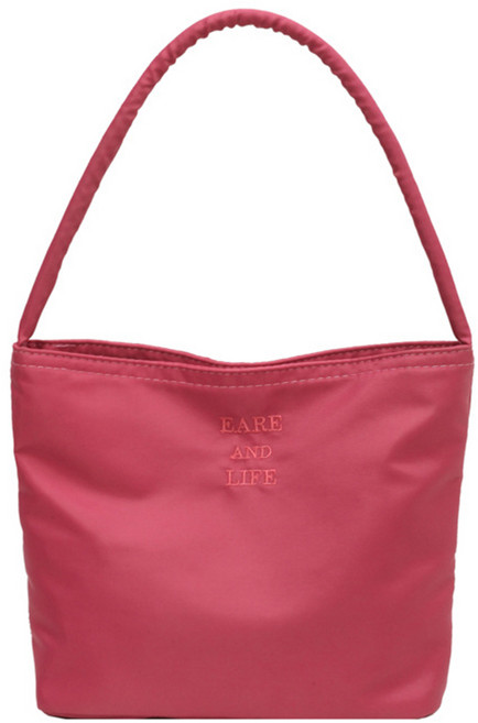 자칠 여성 미니 토트백 레터링 숄더백 (가벼운 데일리 크로스백) / 심플한 캐주얼 패션