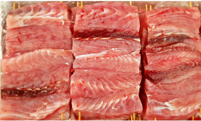 포항 죽도시장 참돔배기 실중량 1kg 국내 자연산 상어고기 산적 제수용, 1개