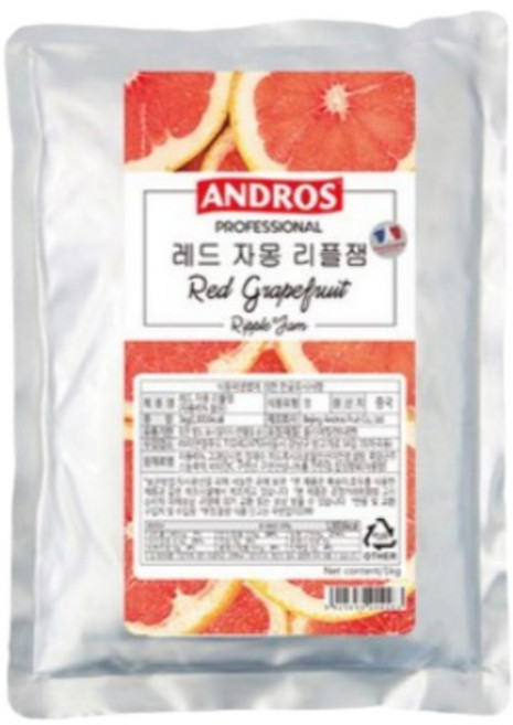 앤드로스 레드 자몽 리플잼, 1kg, 6개