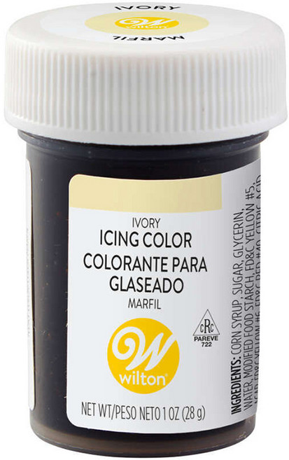 cjbaking wilton 윌튼색소 젤 아이보리, 1개, 28.3g