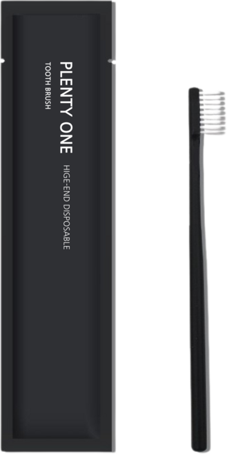 플랜티원 일회용 칫솔 하이엔드 고급형 미세모 호텔 칫솔, 2개, 100개입