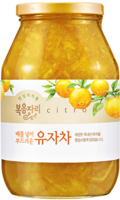 복음자리 유자차, 9개, 1개입, 1.03kg