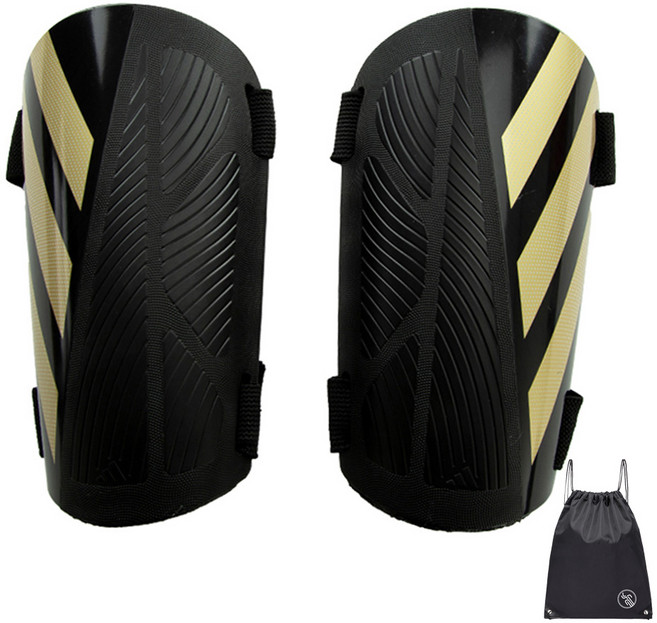 아디다스 블랙 TR 충격흡수력이 우수한 정강이 보호대 축구 정강이보호대 (PGN짐쌕가방 지급), 1세트, 블랙(B_K)