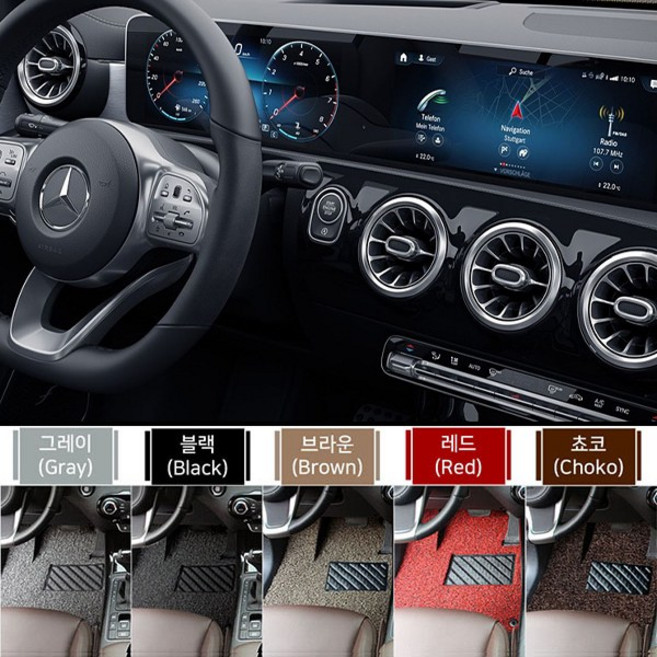 벤츠CLS클래스 [C257][W218][W219] 코일매트/1열+2열/벤츠코일매트, 블랙, CLS-클래스 W218(11~17년), 벤츠