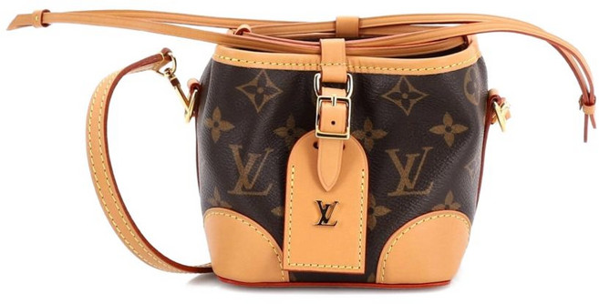 루이 비통 중고 노에 지갑 모노그램 캔버스 버킷 백
