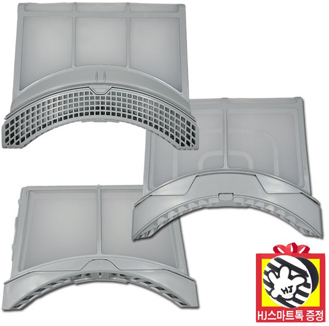 [LG전자 정품] 트롬 의류 건조기보푸라기 필터 모음(HJ스마트톡 증정), C형 보푸라기 이너(내부) 필터, 1개