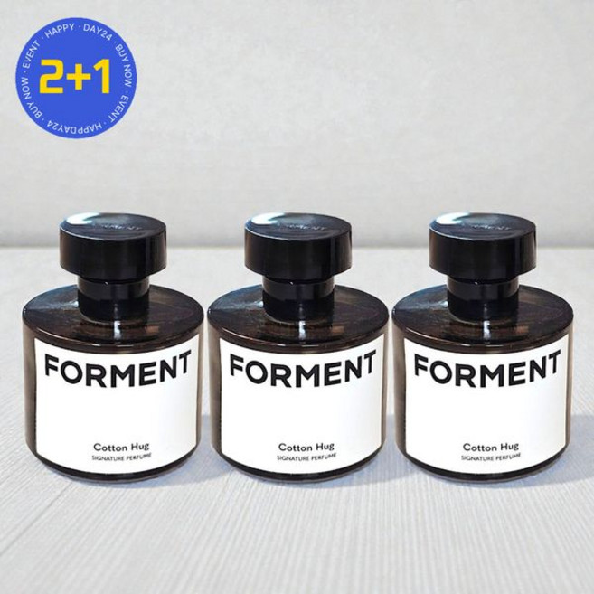 포맨트 포맨 시그니처 퍼퓸 코튼허그 향수 50ml 3개 546556