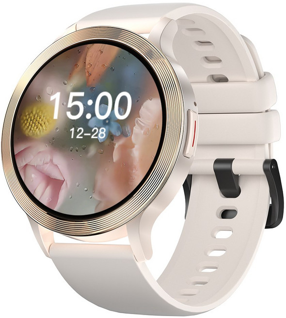 웨어러블 통화가능 스마트워치 S5 1.39인치 한글판, 골드, 3.5cm, GPS + 블루투스