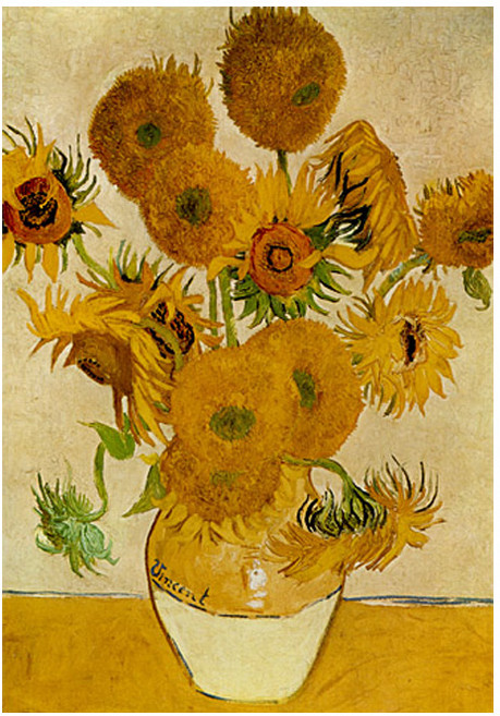 1000조각 직소퍼즐 반 고흐 14송이 해바라기 명화그림 CA1090, 1개, 퍼즐단품 액자미포함, 1000피스