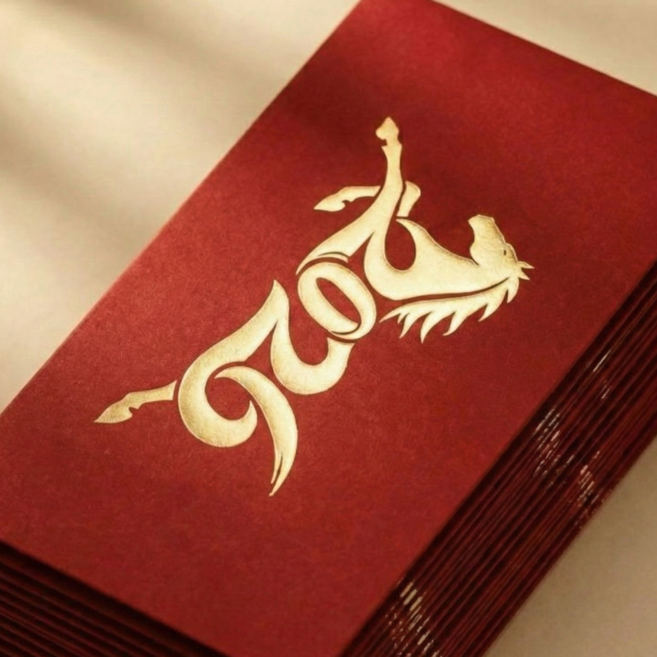 로열스테디 2026 설날 세뱃돈 용돈봉투, 10개, 말봉투