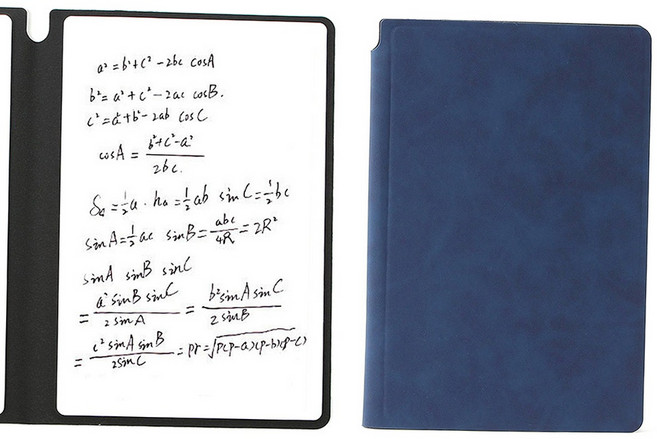 메모용 화이트보드노트 네이비 휴대용 미니 칠판 낙서장