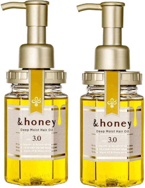 앤드 허니 헤어오일 딥 모이스트 100mL 2개입 - 쿠팡
