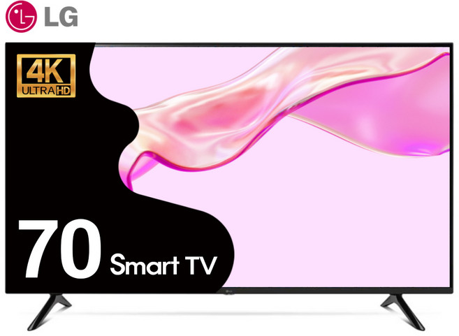 LG 70인치 176cm 4K 울트라HD 스마트TV LED 70UQ7070, 방문설치, 스탠드형, 70UQ7070_포천방문수령, 176cm(70인치)