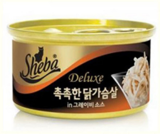 쉬바 고양이 간식캔, 닭, 85g, 3개