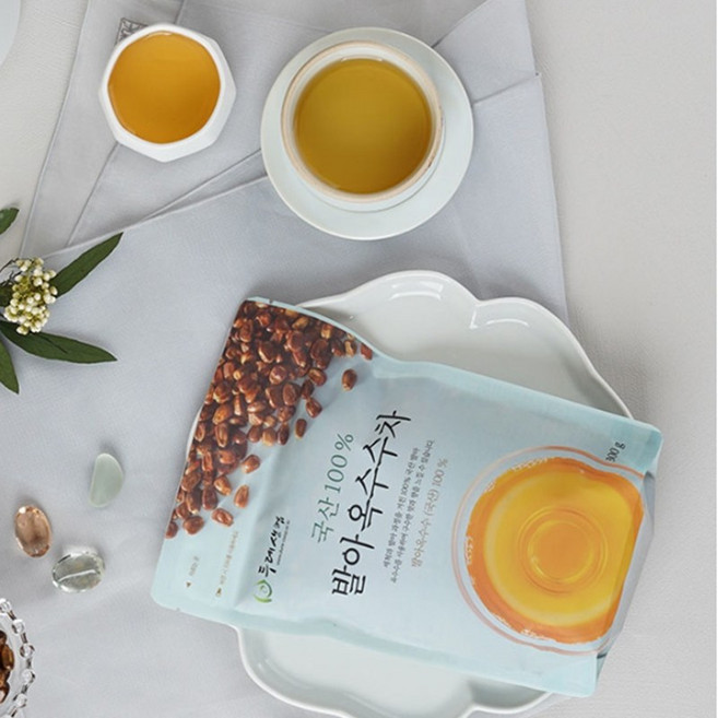 유기농 발아 옥수수차, 1개, 300g, 1개입