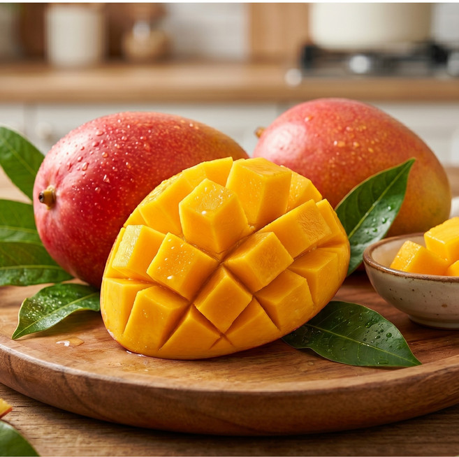 제주애플망고 2kg 3kg 특상품 선물세트, 1박스, 제주애플망고 대과 3kg(9~10과)