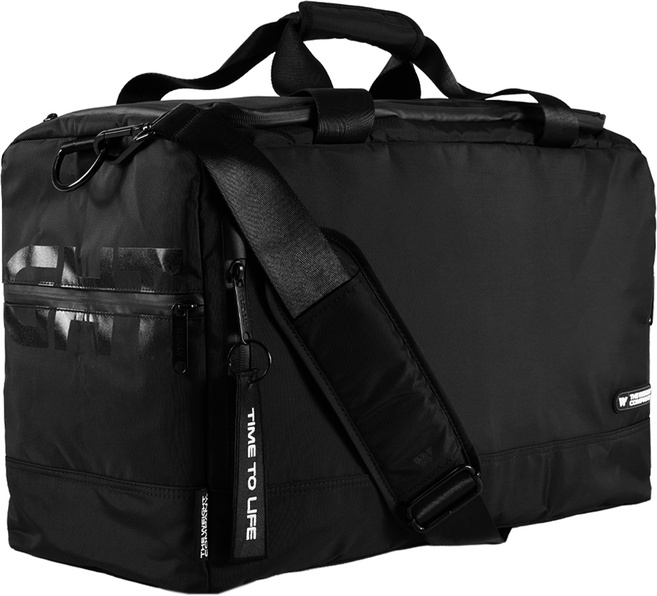 더웨이트컴퍼니 더플백, 블랙, 1개