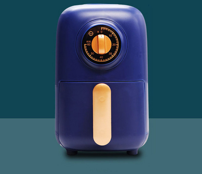 에어프라이어 오븐 가정용 감자튀김기 미니오븐 토스터기 2.8L, 네이비