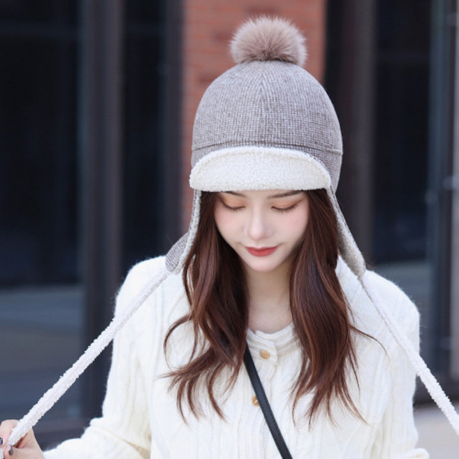 코지치 방한 귀달이 군밤모자