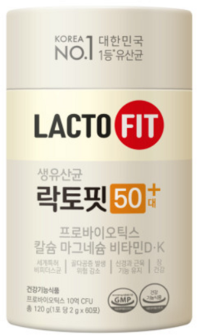 락토핏 당케어 유산균, 120g, 8개